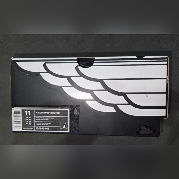 Jordan Black and Blue Men's Shoes ‘Nubuck’ 12 2009 - Picture 12 of 15